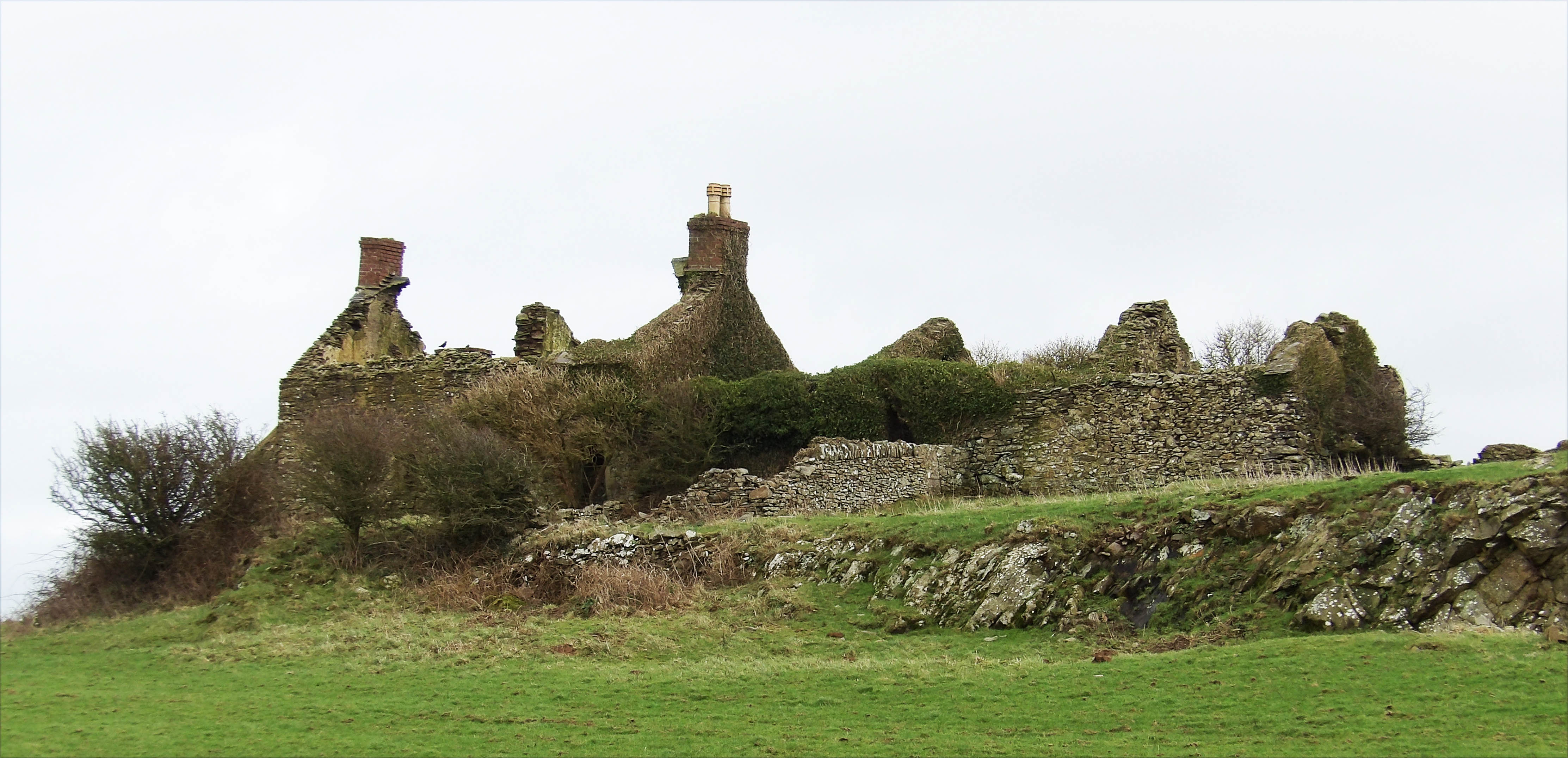 Ruined farm